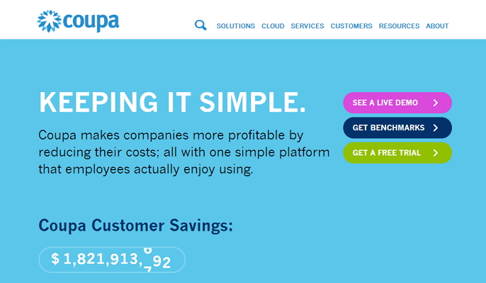 source to pay coupa