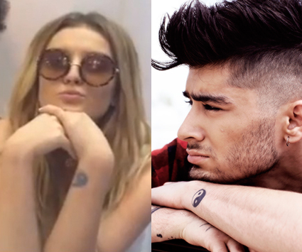 660+ Free Download Tattoo Zayn Malik Perrie Idea Tattoo